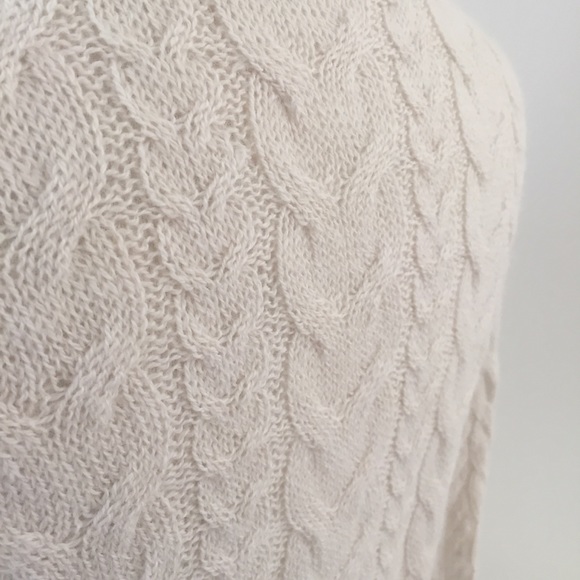 Peru Unlimited 100% Baby Alpaca Wool Cable Knit - Picture 4 of 8